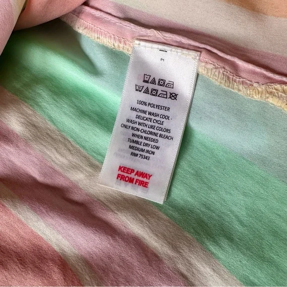 🌸Striped Pastel Pajama Set - Picture 10 of 11